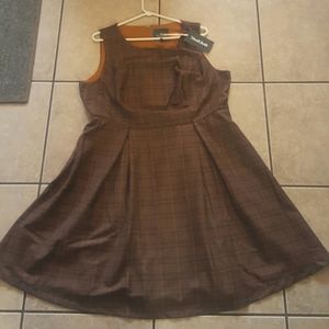 "Touch of Structure A-line" Dress